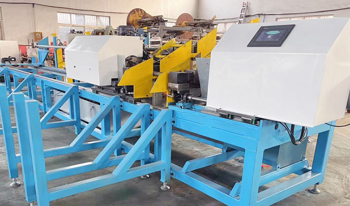 中建中新公司攜鍍鋅鋼管智能切割套絲系統亮相智能建造觀摩會 中建中新公司攜鍍鋅鋼管智能切割套絲系統亮相智能建造觀摩會