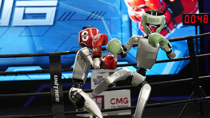 宇樹G1格斗比賽央視直播:開啟全球人形機器人格斗競技新時代 宇樹G1格斗比賽央視直播:開啟全球人形機器人格斗競技新時代