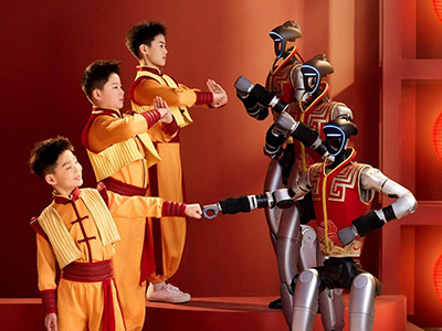 以武會(huì)春，宇樹春晚機(jī)器人馬年秀出“賽博真功夫”